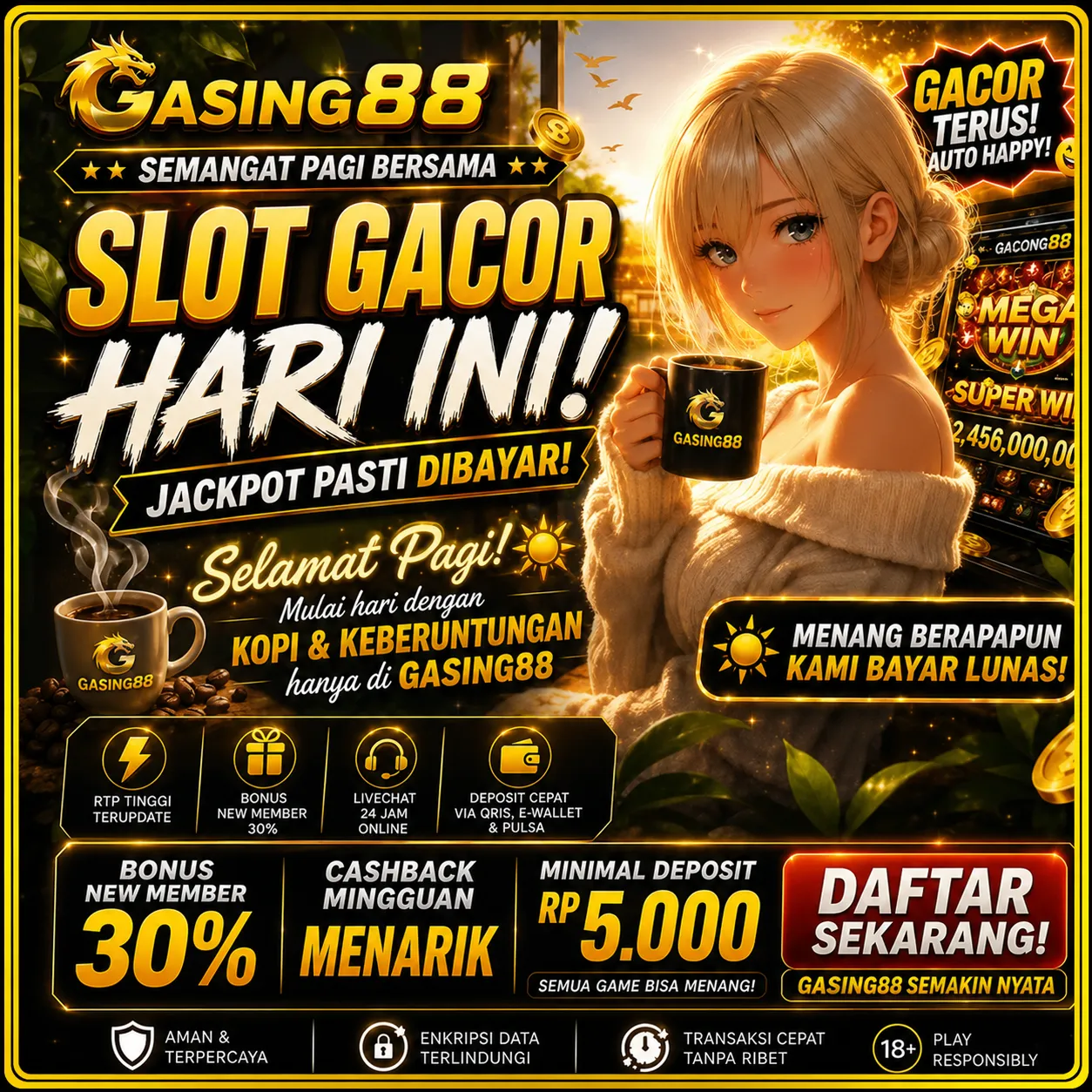 GASING88 Banner